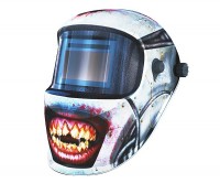 Сварочная маска «Хамелеон» FoxWeld КОРУНД-5 "Кибер" с АСФ 2100V