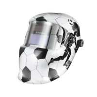 Сварочная маска «Хамелеон» FoxWeld КОРУНД-5 "Футбол" с АСФ 2100V