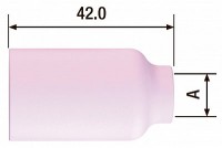 Сопло керамическое Fubag №8 (для газовой линзы 12.5мм, 10шт.)