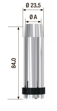 Сопло газовое для горелки Fubag FB 360 (D= 12.0мм, 5шт.)