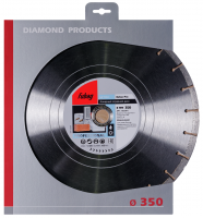 Алмазный диск Fubag Beton Pro 350/25.4