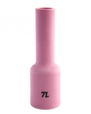 Сопло удлиненное Сварог №7L для TS 17–18–26 (газ.линза, Ø9.5 мм)
