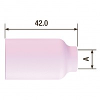 Сопло керамическое Fubag №7 FB TIG 17-18-26 (газ.линза, d=11.0х42 мм, 10 шт.)