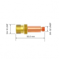 Корпус цанги для горелки PARKER SGT 17/18/26/125M/250M/225F (d=1.0мм, стандартная газ. линза)