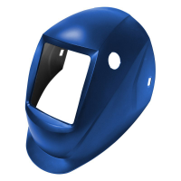 Корпус маски Tecmen ТМ16 (синий, с отверстием под кнопку)