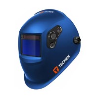 Сварочная маска «Хамелеон» Tecmen ADF 730S TM15 Синяя (DIN 3.5/5-8/9-13, 95x62мм, 0.04мс)