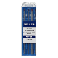 Электрод вольфрамовый SELLER WТ-20 (d=1.2x175мм, DC, красный, упаковка 10 шт.)