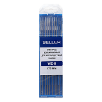 Электрод вольфрамовый SELLER WZ8 (d=4.0x175мм, AC, белый, упаковка 10 шт.)