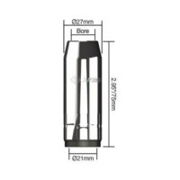 Сопло газовое горелки PARWELD XP8 300A-450W (цилиндрическое, d=19x75 мм, упаковка 5 шт.)