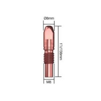 Контактный наконечник PARWELD XP8 200A/300A/320W (d=1.3мм, CuCrZr, M8x38x8мм, упаковка 10 шт.)