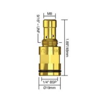 Держатель наконечника горелки PARWELD XP8 200A/300A/320W (M8x48x19мм, упаковка 5шт.)