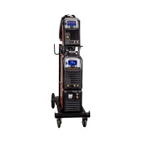 Сварочный полуавтомат FoxWeld SAGGIO MIG 355 DP LCD (двойной пульс, синергетика, комплект)