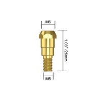 Держатель наконечника горелки PARWELD BZL SB230A/SB240A/W (M6x26xM6, упаковка 5 шт.)