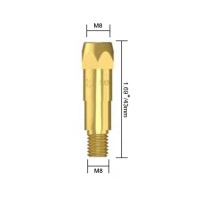 Держатель наконечника горелки PARWELD BZL SB400A (M8x43xM8, упаковка 5 шт.)