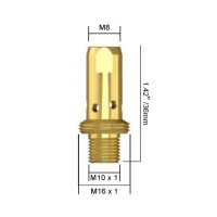 Держатель наконечника горелки PARWELD BZL SB380A (M8x36xM10x1, упаковка 5 шт.)