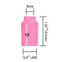 Сопло керамическое PARWELD №4 (6x41мм, газ.линза, упаковка 10 шт.) PRO/ECR/WP17-26