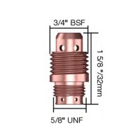 Держатель цанги горелки PARWELD (d=1.2-6.4мм, 5/8"UNFx32мм, упаковка 5 шт.) PRO45/PRO55/PRO250A