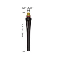 Колпачок длинный горелки PARWELD PRO/ECR/WP17-26 (3/8"UNEFx112мм) PRO