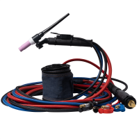 Горелка аргонодуговая START SuperFlex 18 RF 4м ж/о (350А, ПВ=100%, 1.0-4.0мм, СКР 35-50 + б/р, 2 пин, поворотная голова 360°)