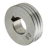 Ролик подающий START MIG А160-350/500 (V-канавка, d=0.8/1.0, 36x15x11)