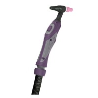 Горелка PARWELD TIG PRO-GRIP MAX 9FX 4м (125А, ПВ=60%, 0.5-2.4мм, гибкий гусак, 1 кноп., байонет 35-50, ниппель на газ, без р.упр.)