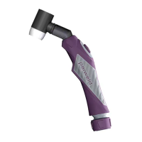 Горелка PARWELD TIG PRO-GRIP MAX 175 4м с шарнир. головой возд. охл. (150А, ПВ=35%, 1.0-3.2мм, 1 кноп., байонет 35-50, ниппель на газ, без р.упр.)