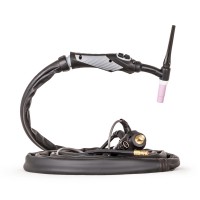 Горелка аргонодуговая FoxWeld SAGGIO TIG-26 FLEX U/D 4м (200А, ПВ=60%, 35-50 мм², 5Pin, 3 кнопки)