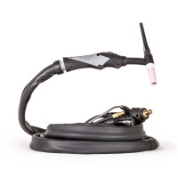 Горелка аргонодуговая FoxWeld SAGGIO TIG-26 FLEX 8м (200А, ПВ=60%, 35-50 мм², 5Pin, б/р (газ), 1 кнопка)