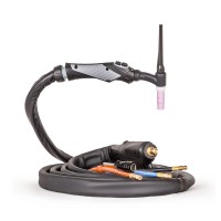 Горелка аргонодуговая FoxWeld SAGGIO TIG-18 FLEX U/D 8м (350А, ПВ=100%, 35-50 мм², 5Pin, 3 кнопки, ж/о)