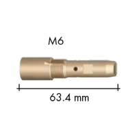 Вставка наконечника Abicor Binzel для ABIROB A 360 (M6/M12x1 63.4мм, латунь, уп. - 5 шт.)