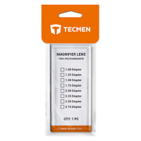 Диоптрическая линза Tecmen (+1.75, 108x51x4 мм)