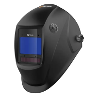 Сварочная маска "Хамелеон" TECMEN ADF 815L TM16 Черная (с внешней кнопкой режима зачистки)