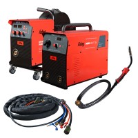 Сварочный полуавтомат Fubag INMIG 400 T DG(68 447) (Drive Inmig DG (68 448.0), шланг-пакет 5м (38 021), горелка FB 450 3m (68 301)