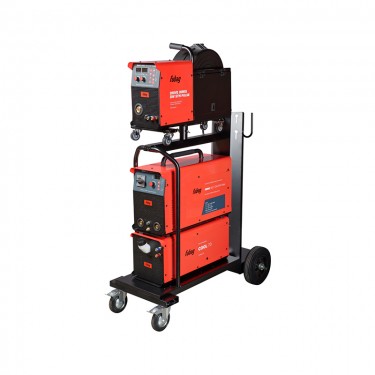 Сварочный полуавтомат Fubag INMIG 500 T DW SYN PULSE (подающий механизм DRIVE INMIG DW SYN PULSE, горелка FB 500 3M, блок охлаждения, шланг-пакет 5 м, тележка)