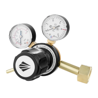 Регулятор расхода газа универсальный Сварог У-30/АР-40-5 (манометр с поверкой)