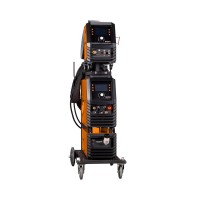 Сварочный полуавтомат FoxWeld FOXPOWER MIG 350 DP LCD (МПП, БЖО, горелка, кабель-пакет, тележка)