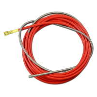 Канал направляющий PARWELD BZL B405 D1.0mm 4 метра сталь, красный, оплётка